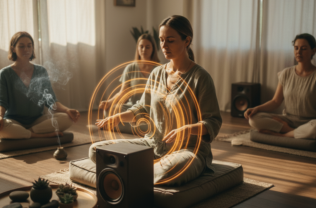 Come usare il Monocorda durante una sessione di meditazione guidata